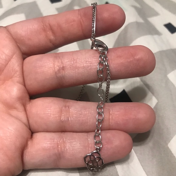 Kendra Scott mint iridescent Rayne necklace - Picture 6 of 6